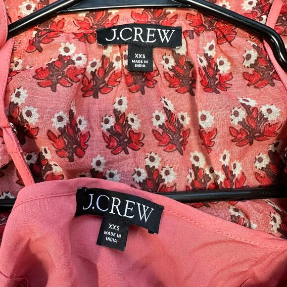 J. Crew Cabana Mini Dress in Block Pint Salmon Pink XXS - Picture 8 of 12